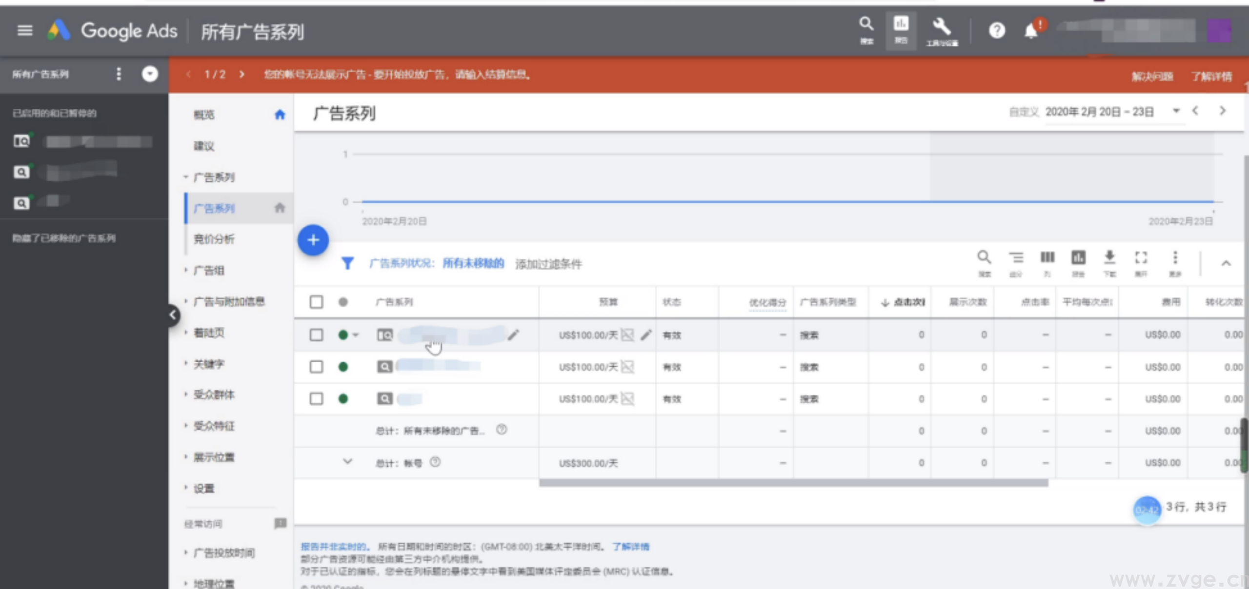谷歌广告入门之账号结构及功能了解